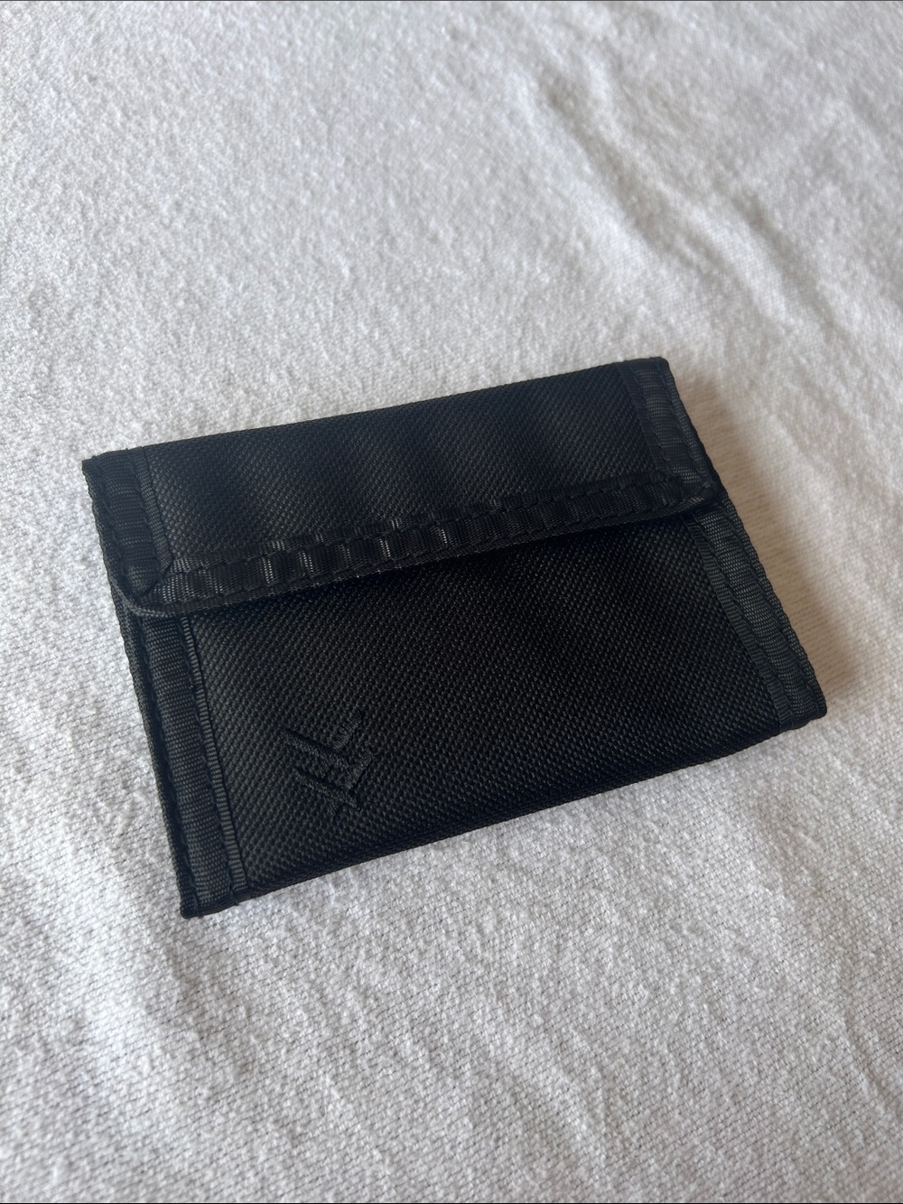 Men's Black Trifold Tactical Wallet - Nylon